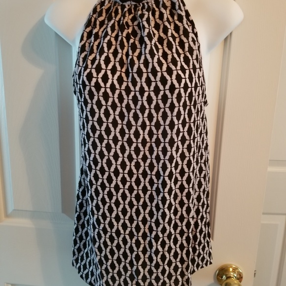 NEW Mud Pie Teagan Tassel B&W Tank S - Picture 2 of 8